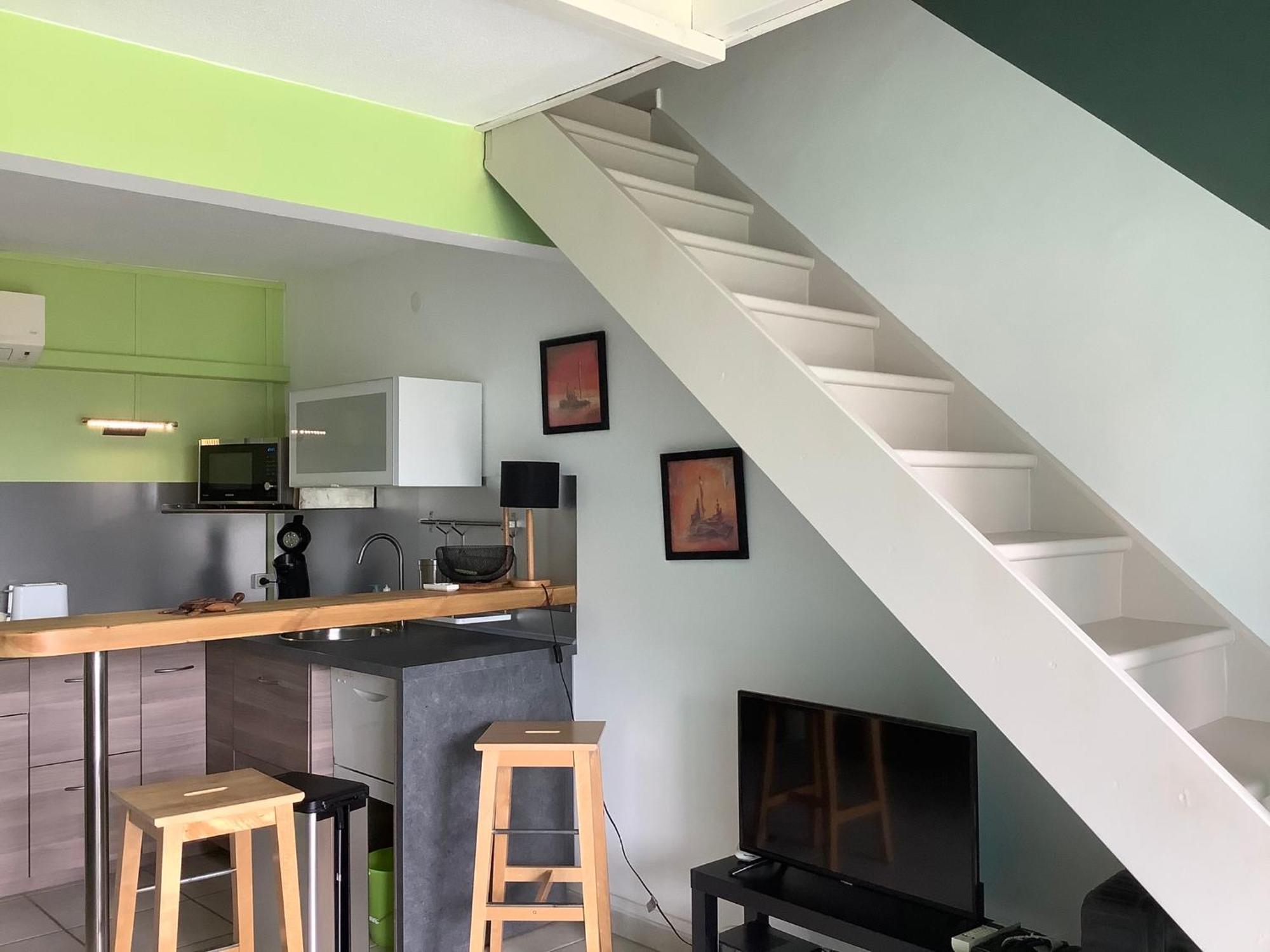 Ketya Duplex Mabouya Ou Studio Hamac Ле-Гозьє Екстер'єр фото